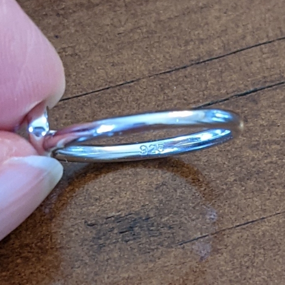 Sterling silver shell ring - Picture 7 of 8